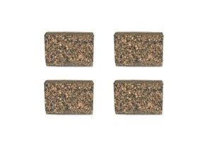 southeastern accessory 4 pack cork pod shoes for hayward navigator vinyl pool cleaner axv413p, se 414p
