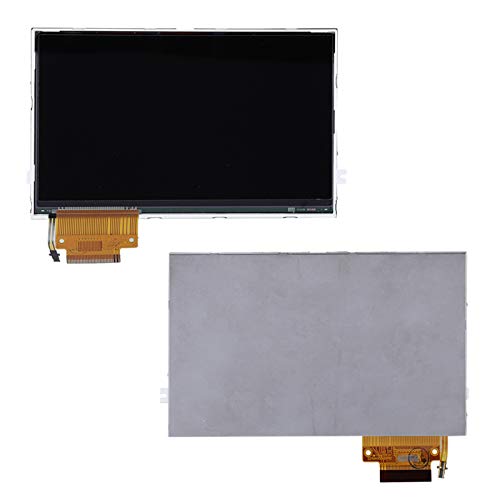 Wisoqu LCD Backlight Monitor,LCD Screen Part for PSP 2000 2001 2002 2003 2004 Console 4.1 x 3.3 x 0.1in LCD Monitor Accurate Incision and Interface