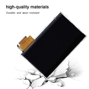 Wisoqu LCD Backlight Monitor,LCD Screen Part for PSP 2000 2001 2002 2003 2004 Console 4.1 x 3.3 x 0.1in LCD Monitor Accurate Incision and Interface