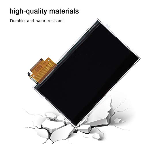 Wisoqu LCD Backlight Monitor,LCD Screen Part for PSP 2000 2001 2002 2003 2004 Console 4.1 x 3.3 x 0.1in LCD Monitor Accurate Incision and Interface