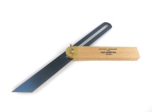 joseph marples sliding bevel gauge beechwood wing nut lock (10-1/2 inch)