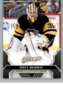 2020-21 upper deck mvp #15 matt murray pittsburgh penguins nhl hockey card nm-mt