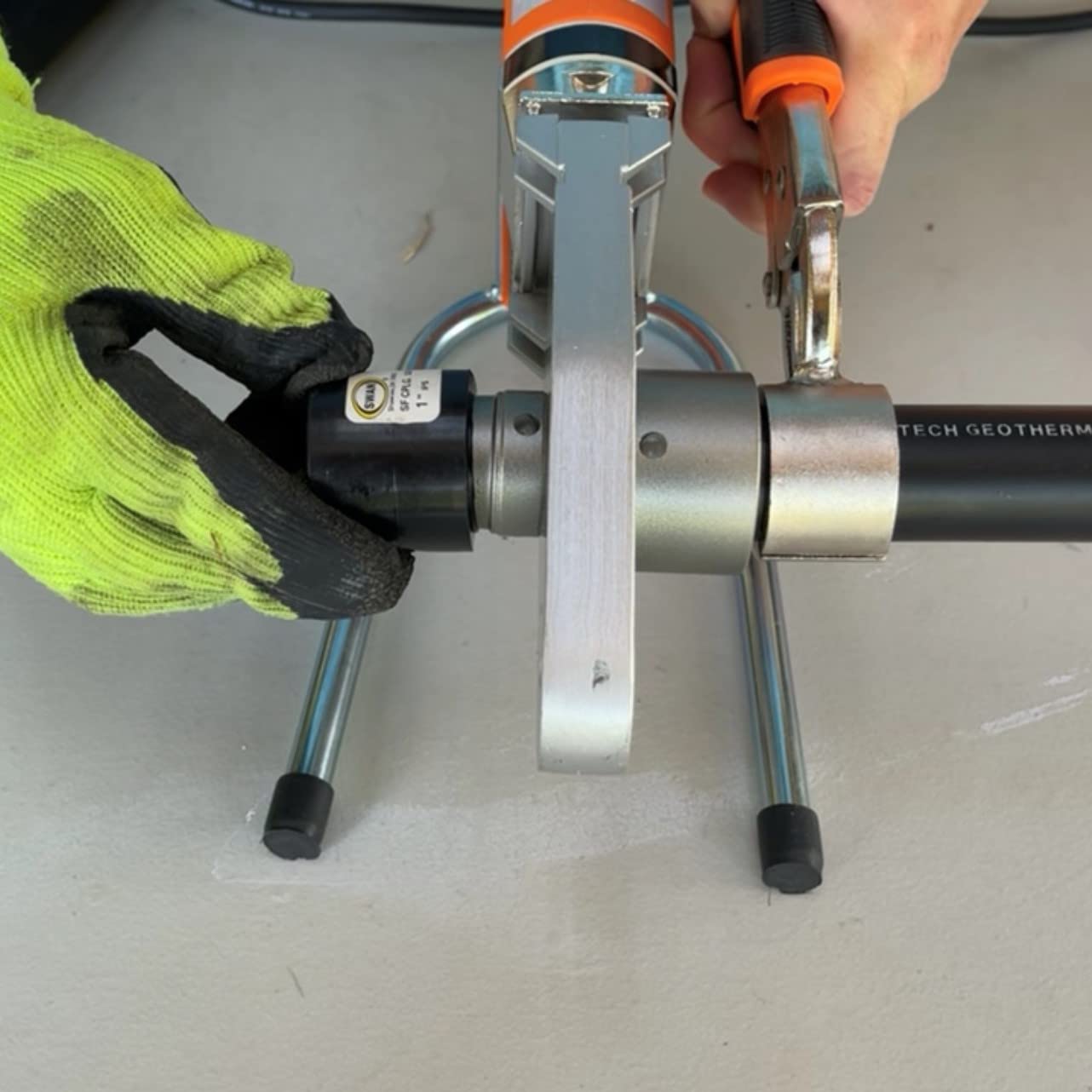 Hayes Welding Hayes Digital Socket Fusion Pipe Welder Tool Kit PRO up to 2 in Orange 2 Inch HY1KIT