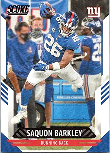 2021 Score #62 Saquon Barkley New York Giants NM-MT NFL Football