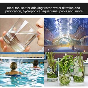 Portable Water Quality Tester, TDS Electrolyzer Machine Testing Meter, Hard Water Test, for Hydroponics, Pools, Spas, Drinking Water, etc