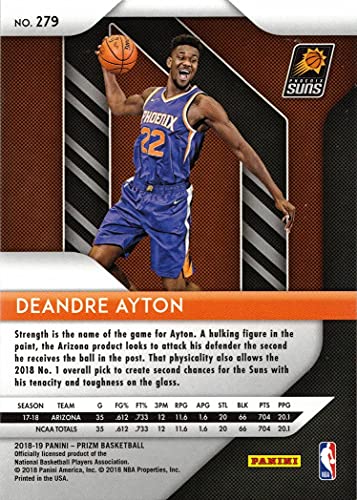 2018-19 Panini Prizm Basketball #279 DeAndre Ayton Rookie Card