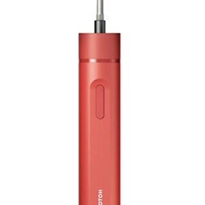 HOTO 3.6V Cordless Electric Screwdriver, 1500mAh, USB Rechargeable Battery, All-in-one Power Screwdriver, Manual-automatic Mode, 2 S2 Steel Long Bits, Ideal for Repairing Circuits/electronics