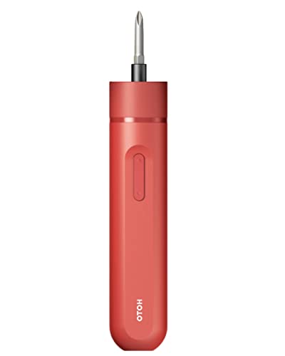 HOTO 3.6V Cordless Electric Screwdriver, 1500mAh, USB Rechargeable Battery, All-in-one Power Screwdriver, Manual-automatic Mode, 2 S2 Steel Long Bits, Ideal for Repairing Circuits/electronics