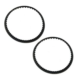 HASMX 110XL031 Timing Belt Rubber Geared Drive Belt for Black and Decker Sander, 11" Length, 5/16" Wide, 55 Teeth (2-Pack)