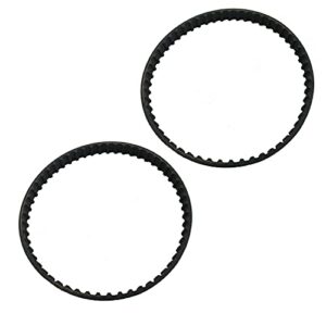 HASMX 110XL031 Timing Belt Rubber Geared Drive Belt for Black and Decker Sander, 11" Length, 5/16" Wide, 55 Teeth (2-Pack)