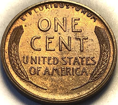 1910 S Lincoln Wheat Cent Red BU Penny Seller Mint State