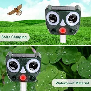 Solar Animal Pest Solar Motion Activated Cat Deterrent Cat Deterrent Outdoor Snake Repellent for Yard Powerful Dog Repellent for Yard Motion Cat Repellent Outdoor Racoon Repellant Products Outdoor