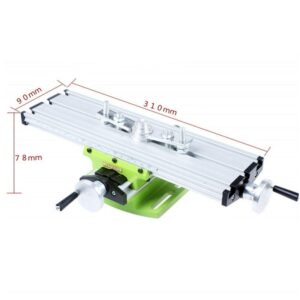 Multifunction Worktable Milling Working Cross Table Milling Machine Slide Table Vise Fixture for DIY Lathe Bench Drill Adjustment X-Y