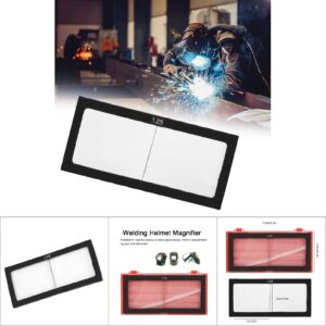 Welding Glass Magnifier Lens Glass Eye-Protecting Anti-Ultraviolet Welder Accessories 0.75/1.25/1.75/2.25 Diopter (1.25)