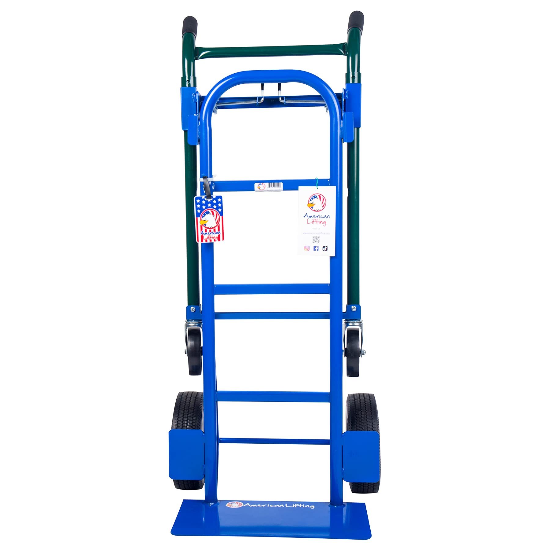 American Lifting Quick Change 4-in-1 Convertible Hand Truck & Cart