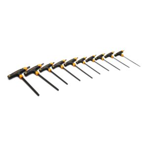 GEARWRENCH 10 Piece SAE Ball End T-Handle Hex Key Set - 83523