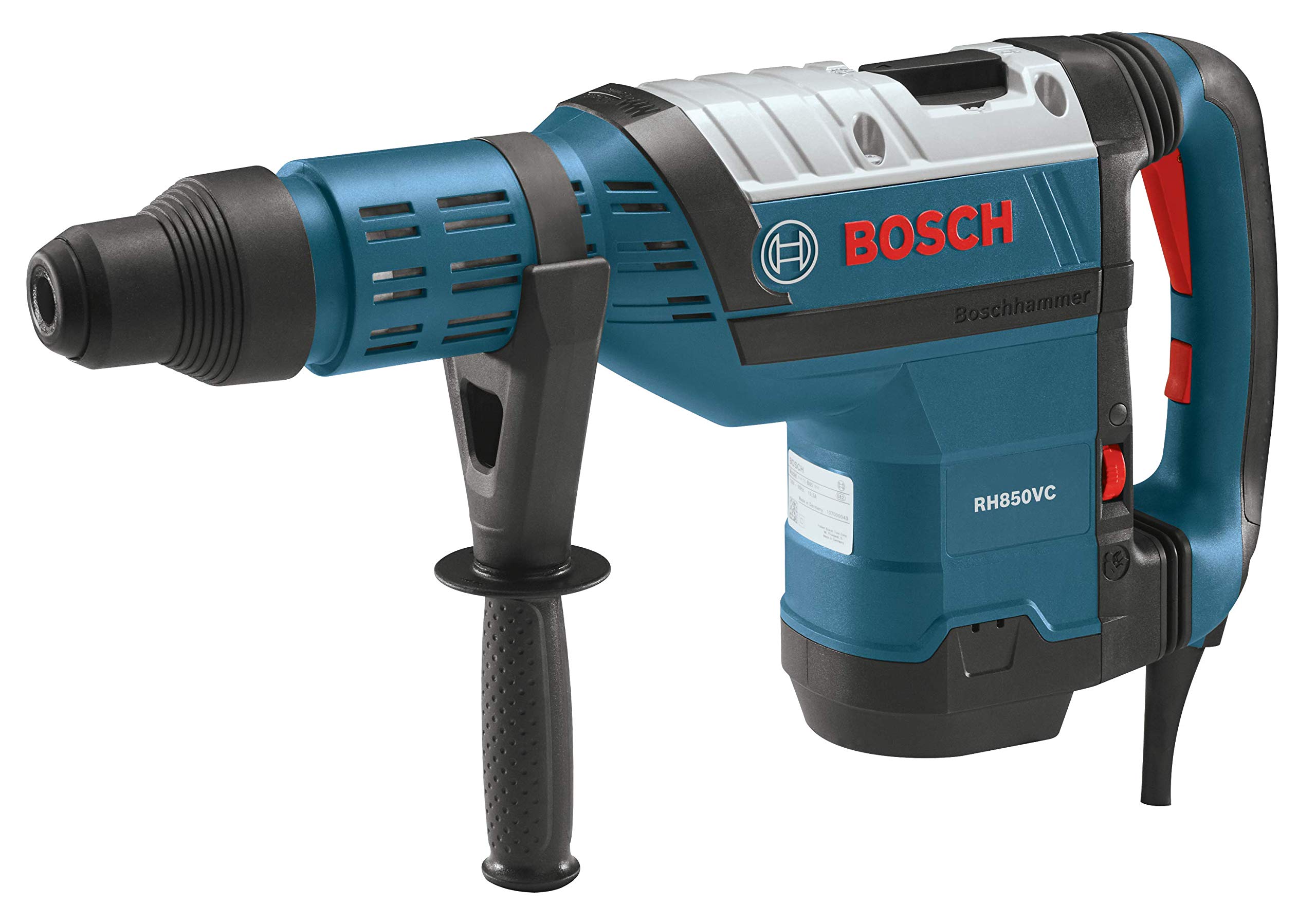 Bosch RH850VC 120-Volt 1-7/8" SDS-max Rotary Hammer with BOSCH HS1912 1 In. x 18 In. Flat Chisel SDS-max Hammer Steel