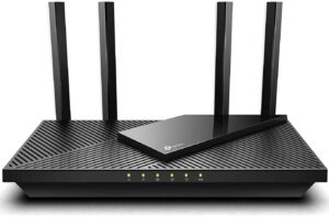 tp-link wifi 6 router ax1800 smart wifi router (archer ax21) – dual band gigabit router, compatible with alexa - a certified for humans device (renewed)