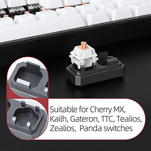 RUNJRX Keyboard Lube Kit with Switch Opener Tweezers for Custom Keyboard, Keyboard Lube Tools
