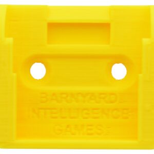 Barnyard Intel Battery Holder and Cover for Dewalt 12V Max (4-Pack Yellow)