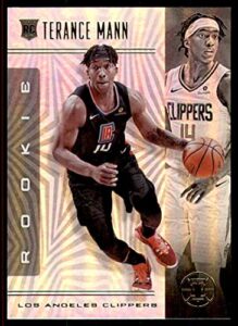 2019-20 panini illusions #168 terance mann los angeles clippers rc rookie nba