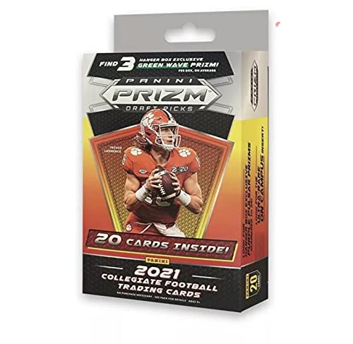 2021 Panini Prizm Draft Picks Football 20-Card Hanger Box