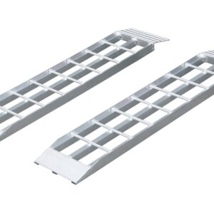 VENDAV Aluminum 2PC Shed Ramps Loading Ramps Mower Ramps for Shed Capacity 1500 Pounds - 8" Wide, 36" Long