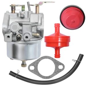 azh carburetor replacement for john deere 1032 1032d snowblowers with a 10hp tecumseh engine hm100 and hmsk100, 1997 white snow king with tecumseh 9 hp engine