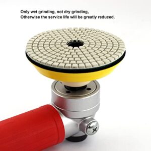 4" Diamond Polishing Pads Wet 800 Grit - Polishing Tile Stone Marble Granite Concrete Ceramics Glass 10Pcs