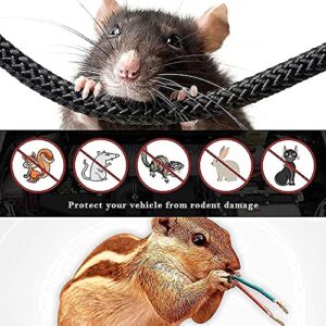 Glaobule Under Hood Animal Repeller Battery Operated Ultrasonic Rodent Repellent for Cars Indoor That Uses 2 C Batteries Bundle with Uses 3 AA Batteries