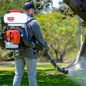 CARDINAL 3.5 Gallon Backpack Mosquito Fogger 3-in-1 ULV Sprayer Leaf Blower Duster Machine for Disinfectant and Insect Pest Control with Gas Powered Engine