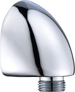 wall-mount supply wall elbow for hand held shower, chrome