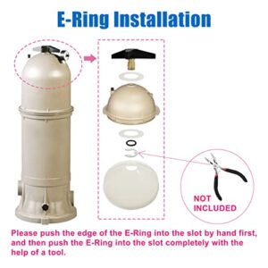 MULAN CX900DA Pool Filter Knob Kit Compatible with Hayward Star-Clear Plus Cartridge Filters