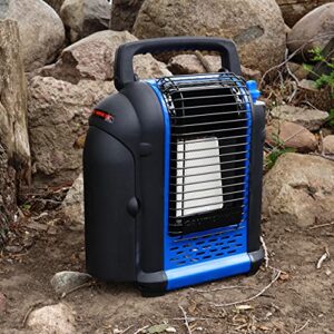 Portable Space Heater - 4000-7000 BTU Portable Propane Heater Non-Electric Gas Appliance with 225 SqFt Coverage