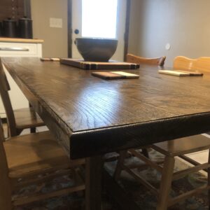 Dining Room Table (72x42x30, With One Bench, Fruitwood)