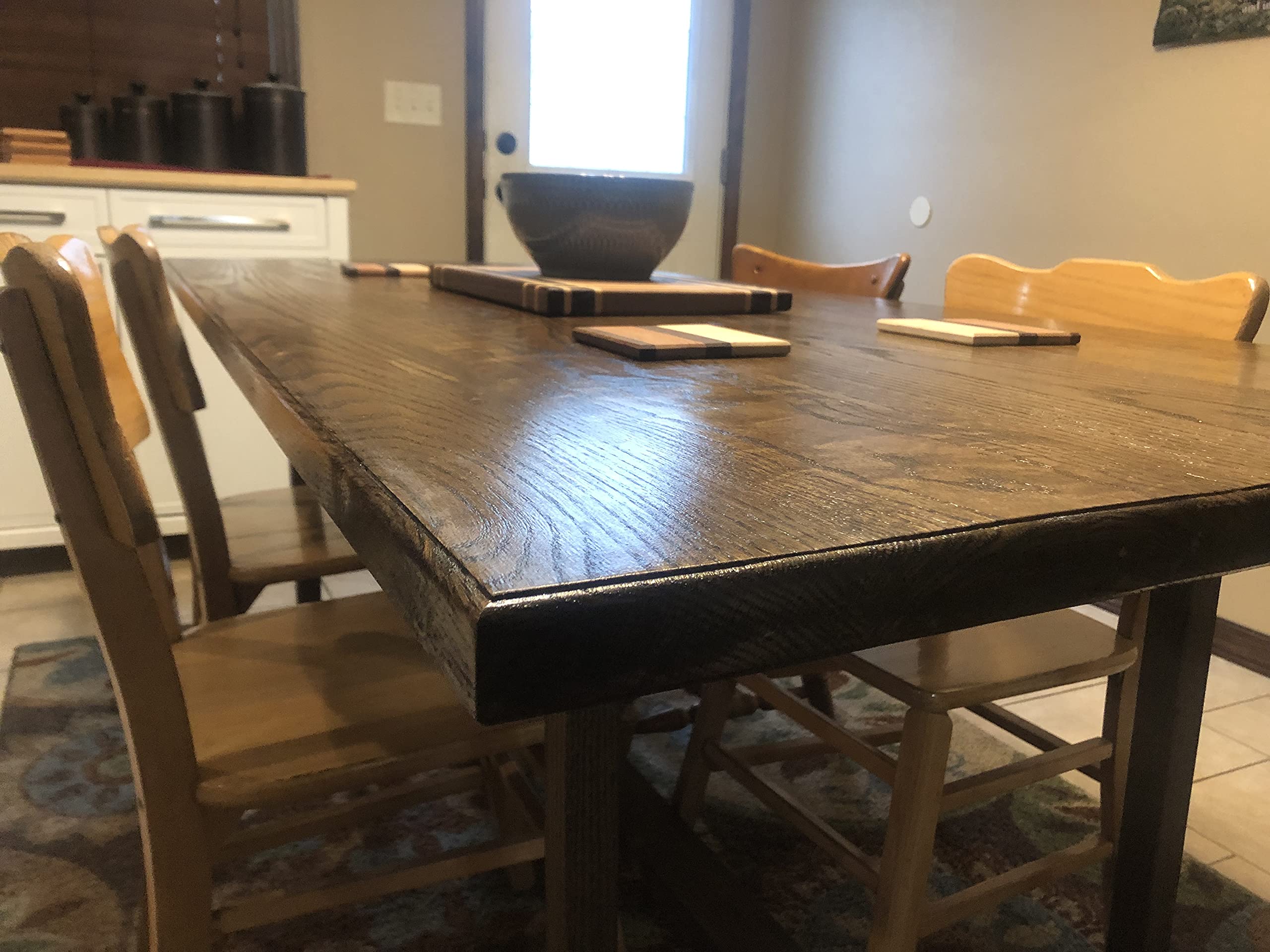 Dining Room Table (72x42x30, With One Bench, Fruitwood)