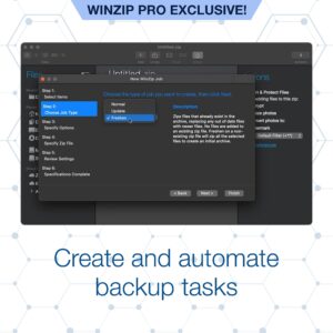 Corel WinZip Mac 9 Pro | Zip Compression, Encryption, File Manager & Backup Software [Mac Download] [Old Version]
