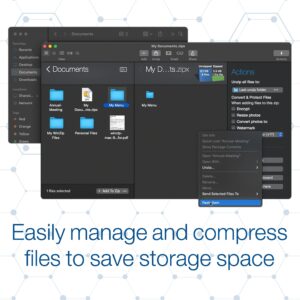 Corel WinZip Mac 9 Pro | Zip Compression, Encryption, File Manager & Backup Software [Mac Download] [Old Version]