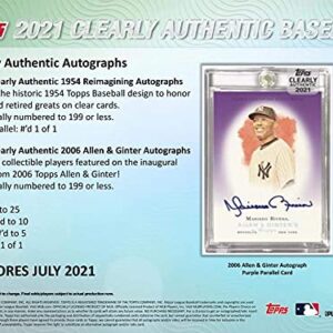 2021 Topps Archived Retired Player Edition MLB Baseball box (1 autographed buyback card/bx)