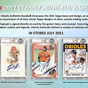 2021 Topps Archived Retired Player Edition MLB Baseball box (1 autographed buyback card/bx)