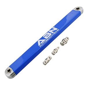 abn extension wrench, 15in - 3/8in adapter sae non-swivel leveraging ratchet, socket wrench tool with 3 adapters
