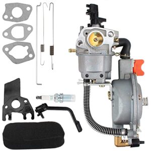 motoall carburetor dual fuel carb conversion kits replacemant for tonco generator gx200 170f 170g-gx200