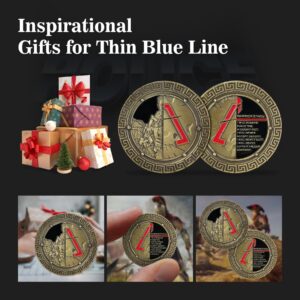 BHealthLife Spartan Warrior Ethos Challenge Coin Military Gift