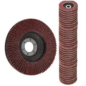 flap discs 40 pcs 4.5 inch - 40 grit grinding discs 4 1/2 assorted sanding grinding wheels,aluminum oxide abrasives,grinder disc