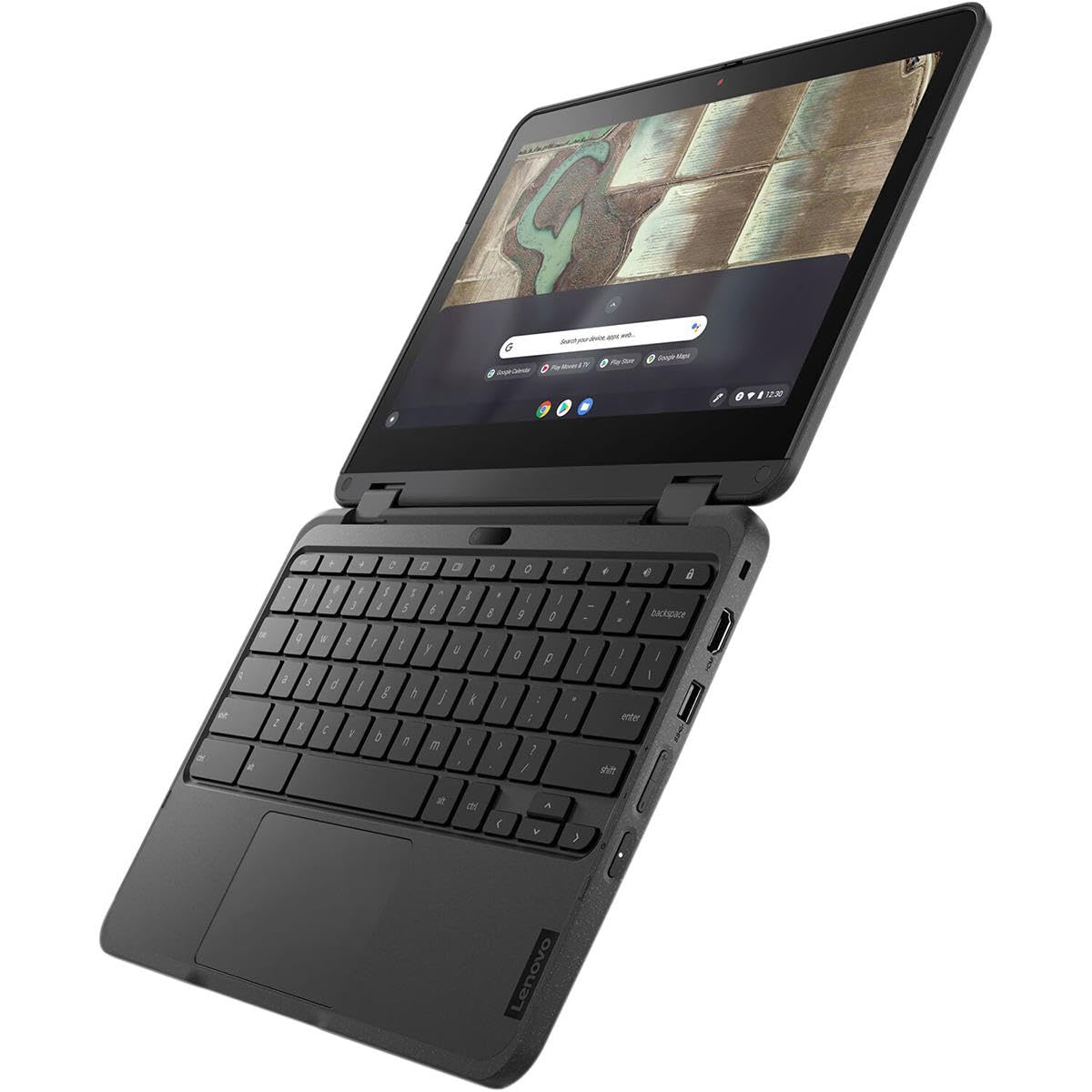 Lenovo 500e Chromebook Gen 3 82JB0001US 11.6" Touchscreen Convertible 2 in 1 Chromebook - HD - 1366 x 768 - Intel Celeron N5100 Quad-core (4 Core) 1.10 GHz - 4 GB Total RAM - 32 GB Flash Memory -