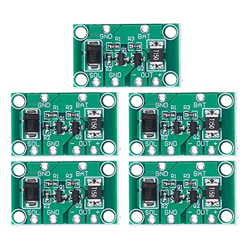 5pcs Solar Charge Controller Board 5pcs Battery Charging Controller Module Circuit Board Glass Fiber S665