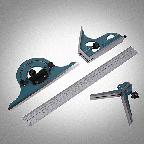 Combination Square, High Precision Universal Bevel, for Outer Angles Protractor Ruler Set Inner Angles Angle Finder