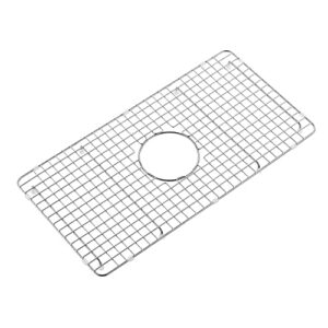 cipotal 24.1 in. x 12.5 in. centre drain sink protector with supersoft silicone feet in 304 grade stainless steel