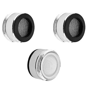 juvielich 3pcs 24mm faucet aerators faucet flow restrictor replacement parts insert sink aerator for bathroom or kitchen