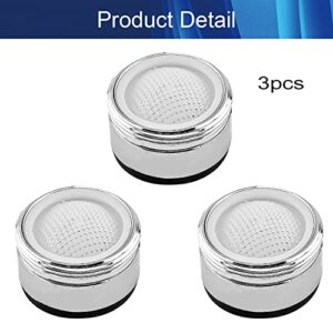 Juvielich 3PCS 24mm Faucet Aerators Faucet Flow Restrictor Replacement Parts Insert Sink Aerator for Bathroom or Kitchen